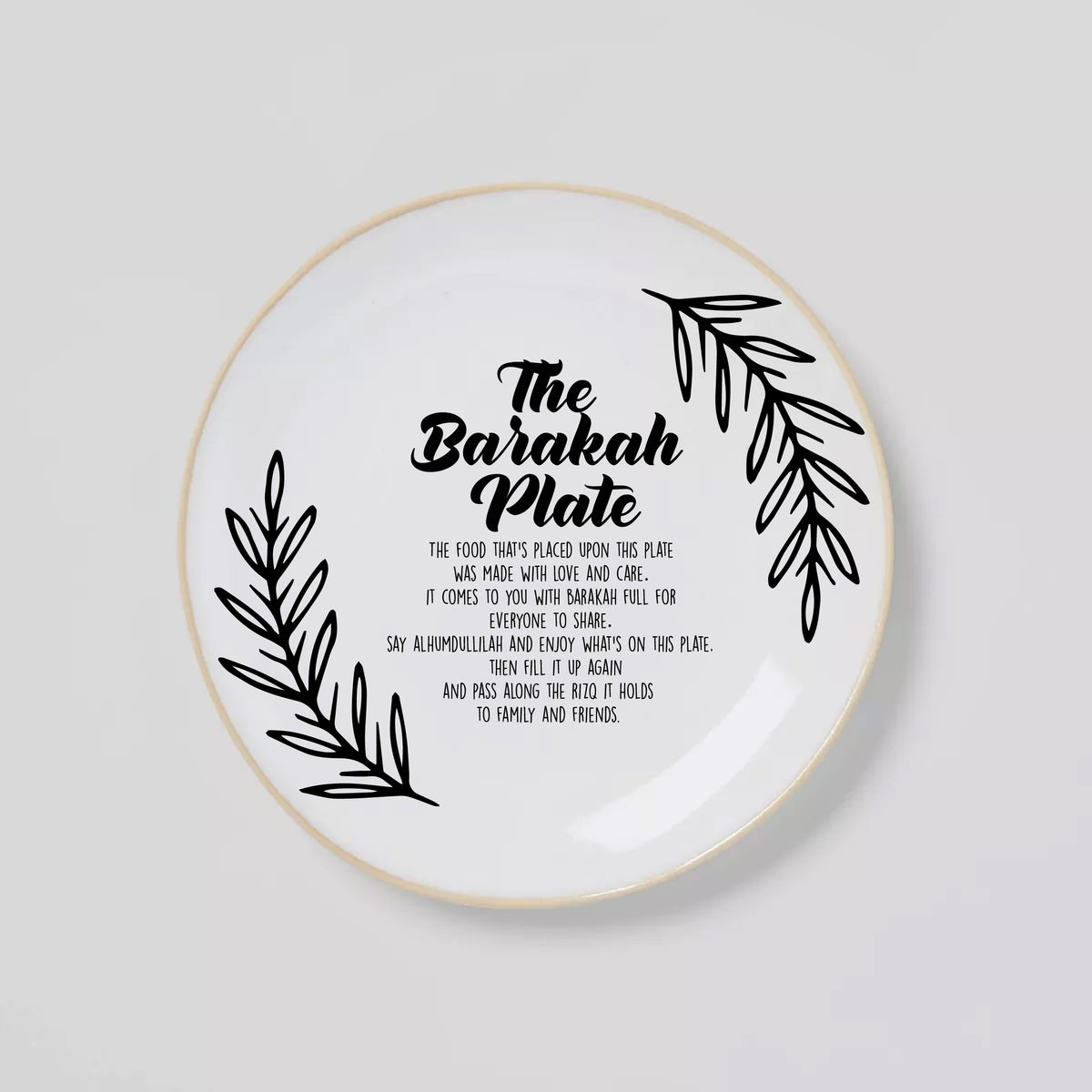 BARAKAH PLATE- 4