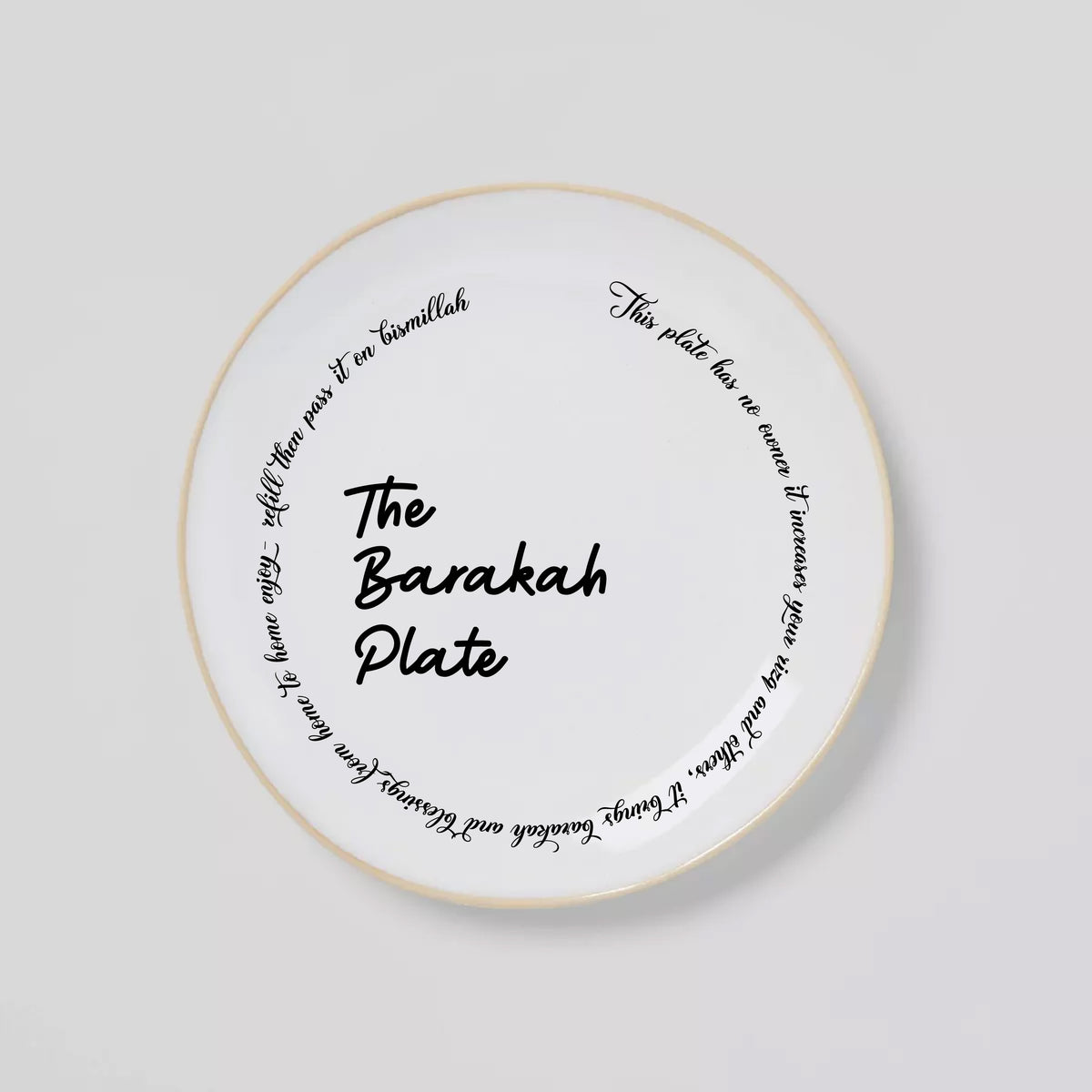 BARAKAH PLATE- 6