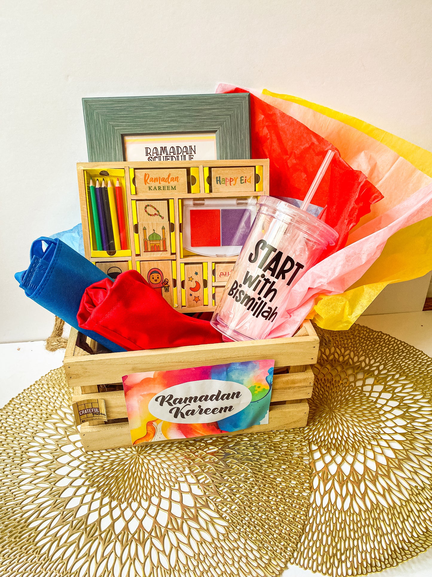 KIDS RAMADAN CRATEFUL COLORFUL
