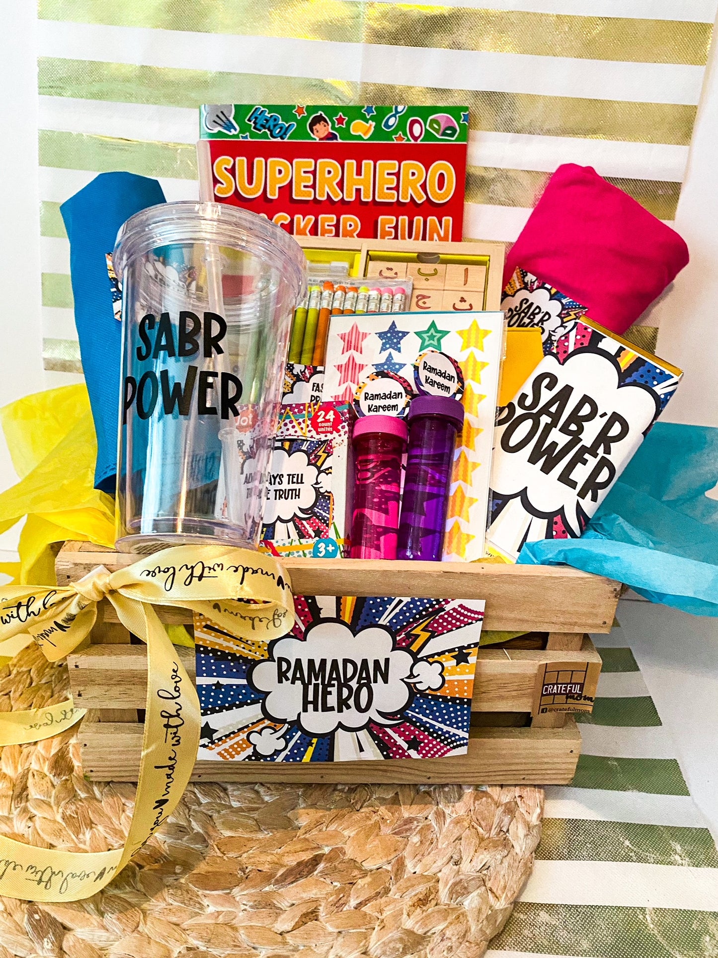 KIDS RAMADAN HERO SABR CRATE- MEDIUM